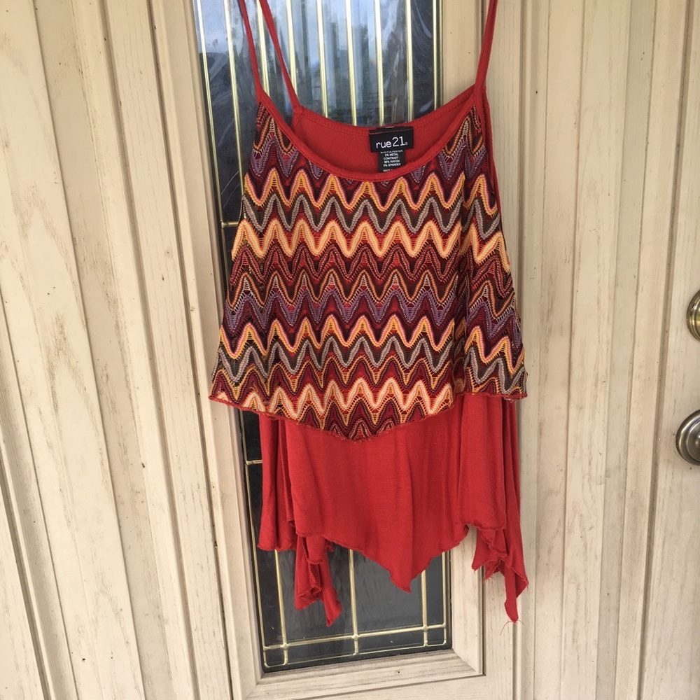 Rue 21 fall colored tank top